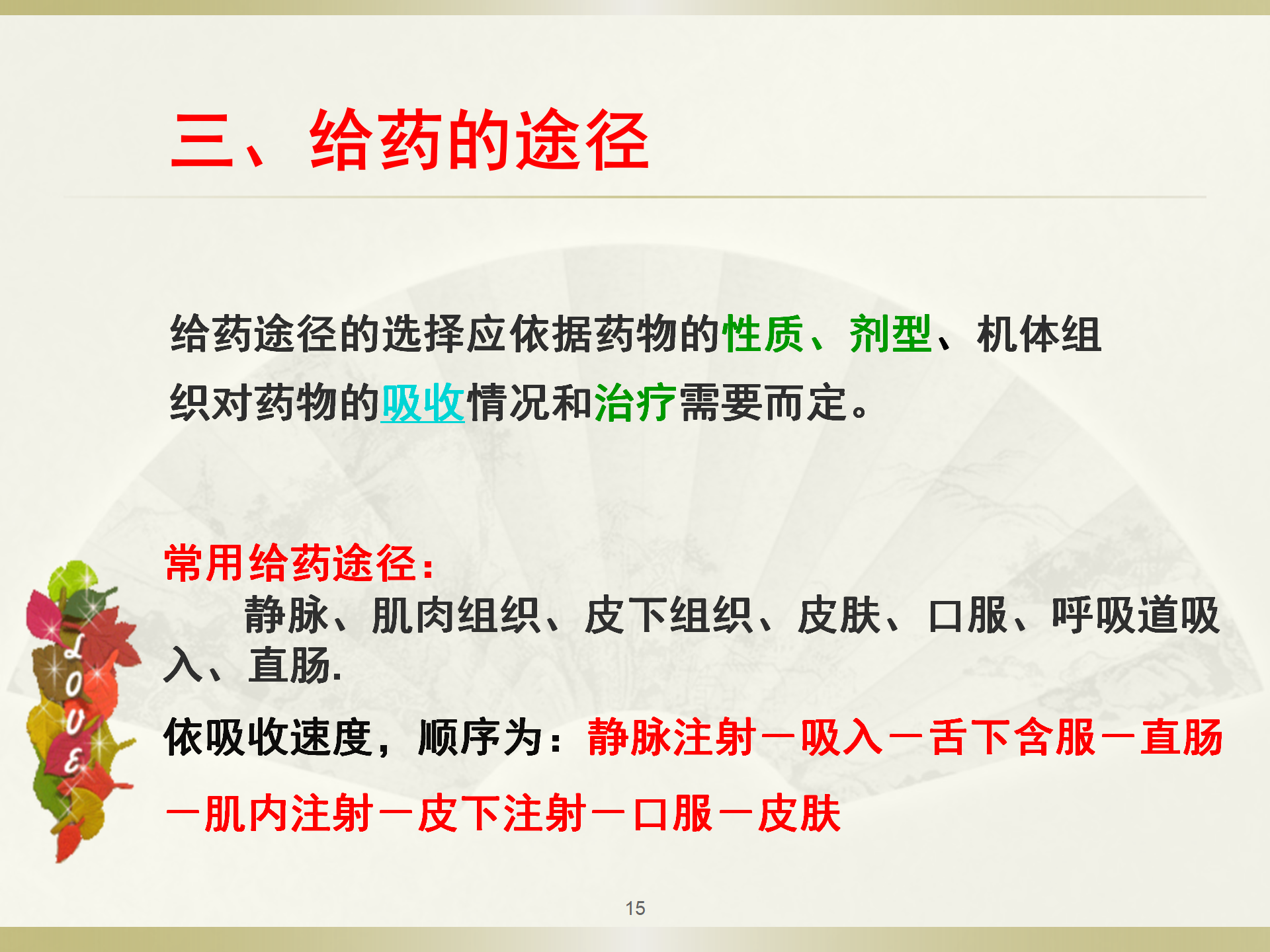 给药基本知识-沧州市眼科医院-程福荣