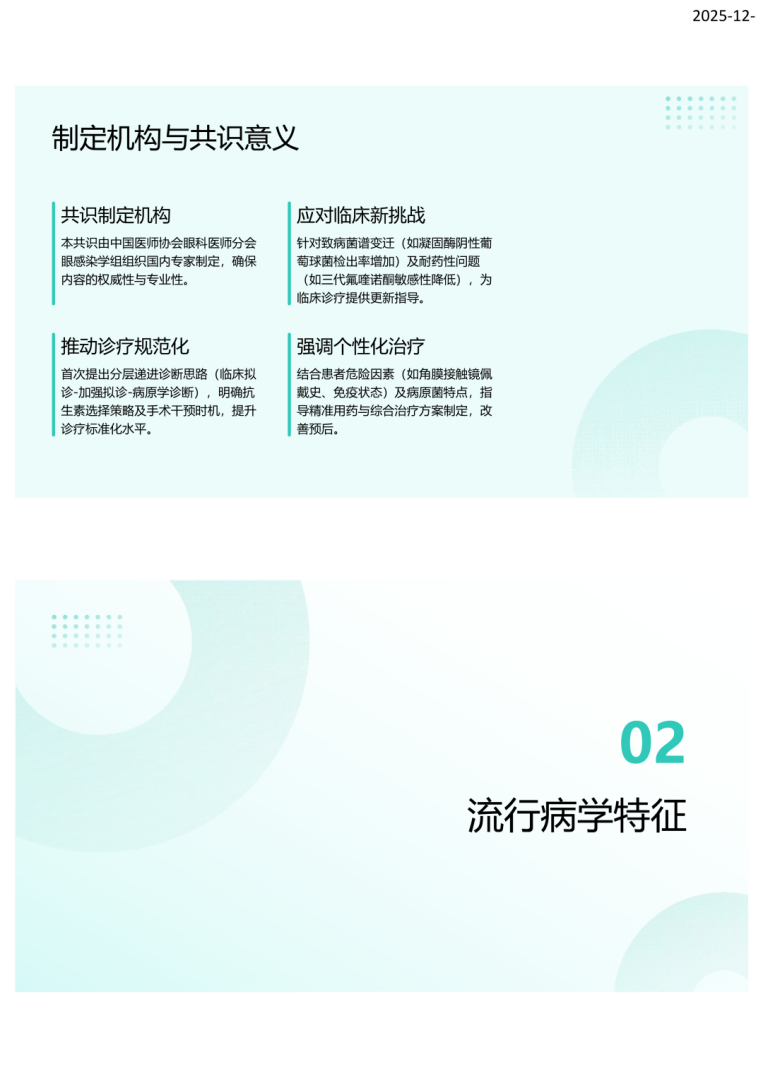 中国细菌性角膜炎诊断与治疗专家共识（2025年）解读-沧州市眼科医院-杨立东